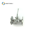 JKTLFB014 ferro fundido cf8m 1000wog Válvula de esfera dupla com flange de 2 peças